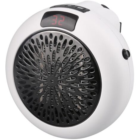 Petits radiateurs d'appoint. radiateur électrique portable 900 W avec thermostat et minuterie réglables. protection contre la surchauffe et affichage LED. radiateur d'appoint (1/5)