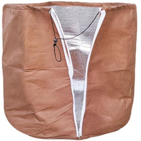 Jardinières isolantes. protection des plantes pour l'hiver. jardinières pour la protection contre le gel Jardinières avec cordon de serrage(40x40cm) (1/5)
