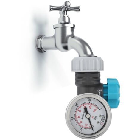 Vanne de réduction de pression d'eau réglable G3/4in – Matériau POM – Pression jusqu'à 10 bar – Pour systèmes d'irrigation (1/5)