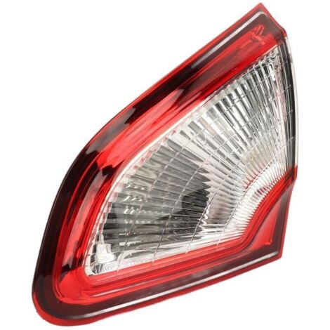 Feu Arrière Intérieur Cabochon Rouge et Transparent 26555 BR01A Feu Arrière Intérieur pour Qashqai J10 de 2010 à 2014 (Droite) (1/4)