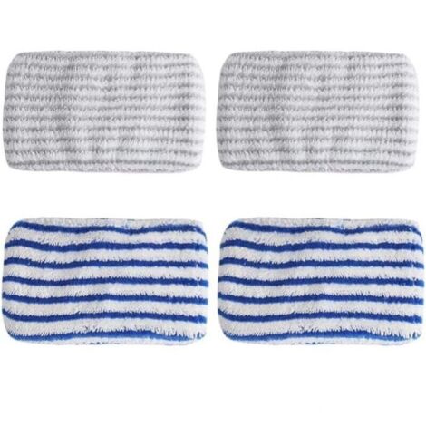 4 pièces Chiffons en Microfibre Remplacement Conçu pour ROWENTA Clean & Steam ZR005801. ZR005804. ZR850002.serpillere microfibre.lingette rowenta clean and steam (1/5)