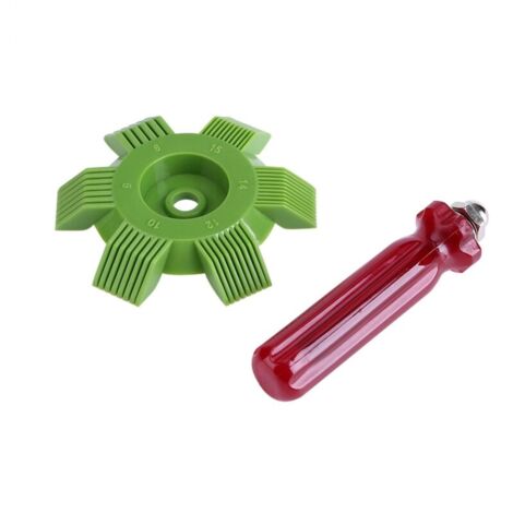 Condenseur Radiateur Fin Lisseur Cleaner Peigne Râteau Air conditionné Outil Climatiseur Voiture Automobile A/C Peigne climatiseur (1/5)