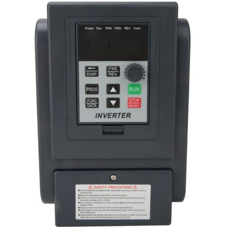 Convertisseur de fréquence monophasé 220V à triphasé 380V – Puissance 2.2 kW – Fréquence de sortie 400Hz – Contrôle PWM (1/5)