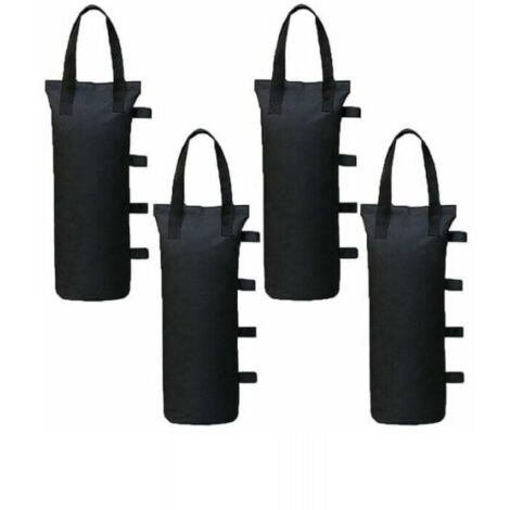 Lot de 4 poids de sable pour tonnelle – Sac de lestage 15 x 50cm – Matériau Oxford 600D imperméable – Charge jusqu'à 10kg (1/5)