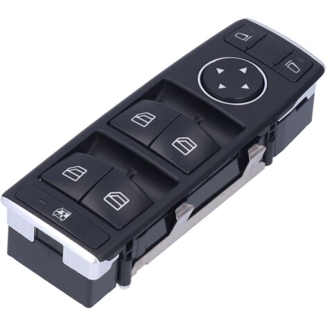 Commande Bouton Lève Vitre 1669054300 . Interrupteur de lève-vitre électrique Remplacement pour Mercedes Benz Classe A W176 2012‑2018