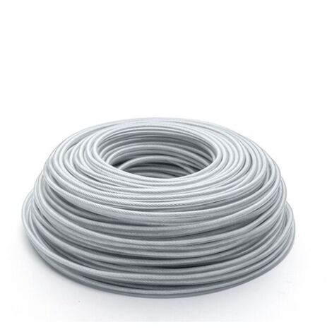 Fil pour débroussailleuse en acier 3 mm x 45 m – Haute visibilité – Compatible avec têtes de coupe à 2 ou 4 lignes – Performances agressives (1/5)