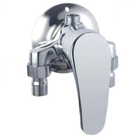 Mitigeur de douche encastré – Entraxe 150mm – Finition chrome – Levier unique – Filtre céramique haute qualité pour éviter fuites