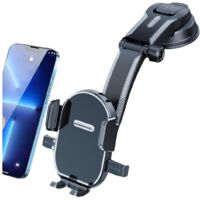 Compatible with all smartphones, suction cup car phone holder, 360掳 rotatable, universal car phone holder suction cup for dashboard (mirror)