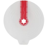 Mixing Bowl Splash Guard 31cm/12.2 Inch Mixer Lid Anti-Spill Microwave Splash Guard Splash Screen for Egg Bowl Kitchen Cooking Cooking Cooking