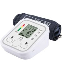 Electronic Blood Pressure Monitor - Blood Pressure & Pulse Measurement with Dual Memory (2x99), Adjustable Armband 22-32 cm, Large LCD Display, Self-Diagnostics - Clinically Validated Home Use
