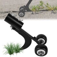 Weed Snatcher Manual Weed Remover Tool with Wheels, Weed Snatcher, Weed Removal Tool, Standing Weed Puller, Weed Puller for Garden Patio Lawn Curved Hook