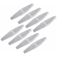 Coupe Bordure Lame De Rechange. 16Pcs Lames Métal Coupe Bordure. Lame Tondeuse à Gazon Universelle. pour Coupe Bordure sans Fil Garniture De Jardin.Metal Blade