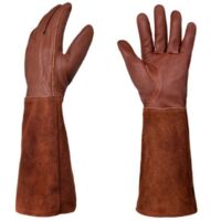 Gants de jardinage - Épine d'élagage de roses et résistant aux coupures Gantelet de protection de l'.42cm