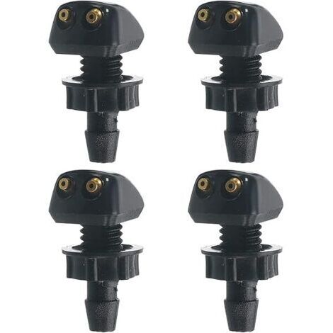 Boquillas para limpiaparabrisas, boquillas para limpiaparabrisas delantero de coche, boquilla rociadora para limpiaparabrisas delantero de coche, boquillas universales para parabrisas de coche, (1/5)