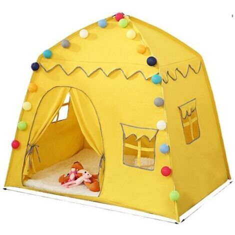 Tente  pour  enfants – Intérieur  et  extérieur  –  Jeu  de  camping  –  Unisexe