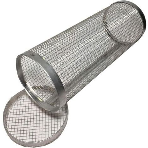Panier de barbecue anti-adhésif en acier inox – Grille amovible – 20x9x9 cm (1/4)