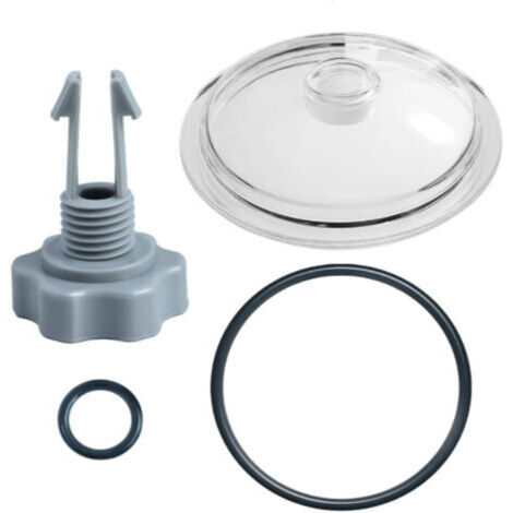 Couvercle de Pré-filtre avec Joint et Soupape - Compatible avec Pompe à Sable Intex 12" Modèle SF80110-1 - Pièce de Rechange