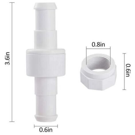 Kit de Roulements à Billes et d'Écrous pour Tuyau Polaris (D20, D15) – Compatible avec les Nettoyeurs 180, 280, 380