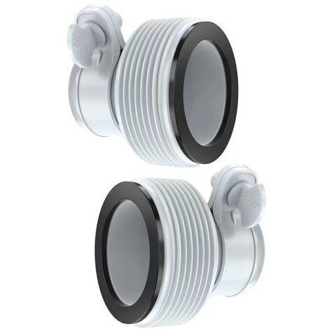 2  adaptateurs  de  tuyau  INTEX  –  1,25" vers 1,5"  – Pour filtre et pompe (1/5)