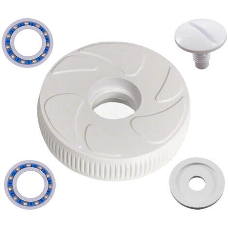 Kit de Petites Roues C16 – avec Roulements C60, Vis C55 et Rondelles C64 – 1 Roue + 2 C60 + 1 Jeu C55/C64 (1/4)