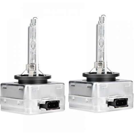 2 bombillas de repuesto para faros delanteros de coche, de xenón, D1S, 6000 K, 35 W (1/5)