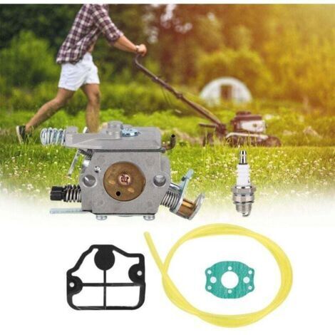 Kit Carburateur Compatible Tronçonneuse Husqvarna 36 41 136 137 141 142
