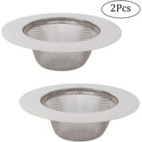 Pieza de filtro de fregadero de cocina, filtro de fregadero de acero inoxidable, filtro de drenaje de acero inoxidable, colador de fregadero de cocina para fregadero de cocina, baño, fregadero,