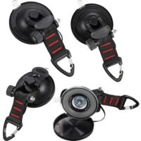 Pieza de anclaje de ventosa con gancho de montaje, gancho de montaje de ventosa para toldo para tiendas de campaña laterales de coche, accesorios de lona para acampar