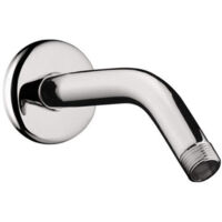 Reemplazo de brida para brazo de ducha de montaje en pared, soporte de pared para cabezal de ducha de esquina, para cabezal de ducha fijo y ducha de mano