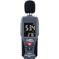 Medidor de nivel de sonido con sensor inteligente, grabador de nivel de sonido, comprobador de ruido, medidor de sonido de audio digital, rango de medición 30-130 dB