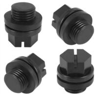Paquete de 4 tapones de drenaje con juntas tóricas, tapón de bomba, filtros de piscina SPX1700FG, tapón de bomba de drenaje de piscina de repuesto para bombas