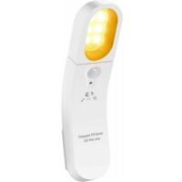 Lámpara de lectura Luz nocturna Luz nocturna LED recargable Lámpara para gabinete Sensor de movimiento Lectura para niños 3 modos Luz de lectura blanca cálida Lámpara cómoda para ojos [Clase de