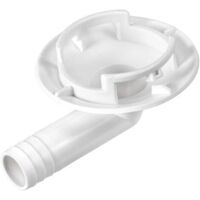 Conector de manguera de drenaje de aire acondicionado Codo Punta de drenaje de condensado Aire acondicionado para unidades mini split y piezas de unidades de aire acondicionado de ventana 40 mm