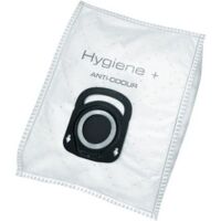 Bolsas de filtro higiénicas + ÓPTIMAS para aspiradora Rowenta ZR200520 - Blanco - Pack de 4, 19,5 x 27,5 cm