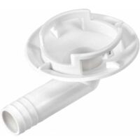 Conector de tubo de drenaje de aire acondicionado, accesorios de codo para aire acondicionado minisplit y accesorios de unidad de aire acondicionado de ventana de 40 mm