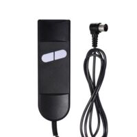 Usos múltiples Conector de 2 botones y 5 pines Control manual para sillones elevadores Sillón reclinable eléctrico