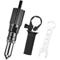 Herramientas de remachado Adaptador de taladro de remache Pistola de remache Herramienta de inserción de tuercas Máquina remachadora Máquina remachadora eléctrica