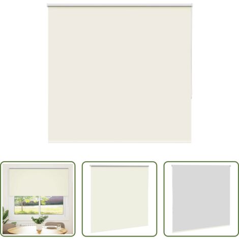 Persiana opaca -  Estor Enrollable Opaco Blanco Roto 160x150cm Tela Ancho 156,6cm