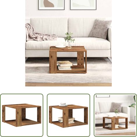 Madera envejecida -  Mesa de Café Madera envejecida 51,5 x 51,5 x 30 cm