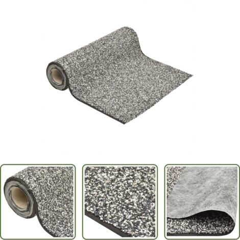 vidaXL Revestimiento para jardín -  Revestimiento de piedra gris 100x60 cm