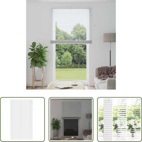 vidaXL Control de luz - Persiana Veneciana Manual Ajustable 213 x 120 cm PVC