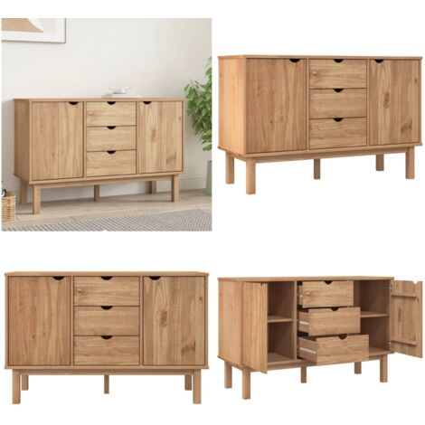 Aparador OTTA madera maciza pino 113,5x43x73 cm - Aparador OTTA - Aparador de pino