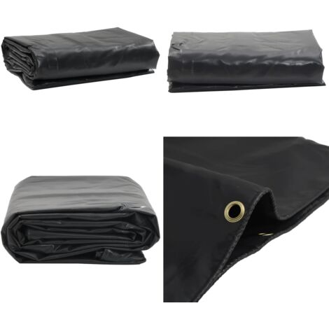 Lona gris antracita 6x8 m 650 g/m² - Toldos de PVC - Toldos para coches
