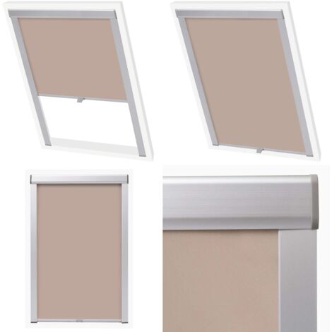 Persiana opaca enrollable beige CK04 - Persiana opaca - Persiana para ventana