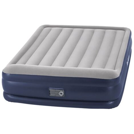 Colchon cama hinchable doble trichet 203x152x46 cm + inflado (1/5)