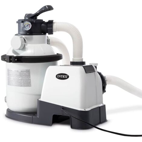 Intex Krystal Clear 26644GS Bomba de Filtración Blanca (1/5)