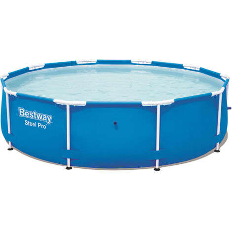 Bestway Piscina Steel Pro Frame Pool sin bomba de 305x76cm con estructura de acero azul (1/2)