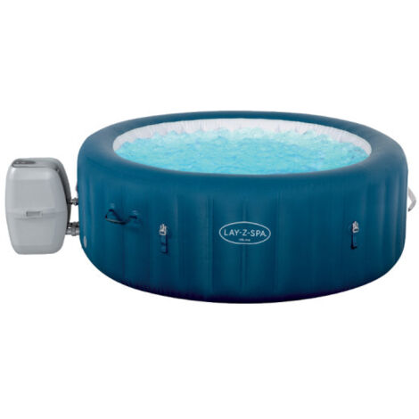 Spa Hinchable Bestway Lay-Z-Spa Milán 190x71 cm para 4-6 Personas con Airjet y Cobertor (1/5)
