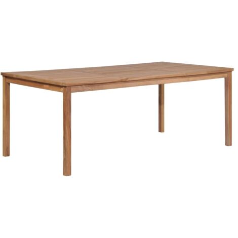 Furniture Limited - Tavolo da Giardino 200x100x77 cm in Legno