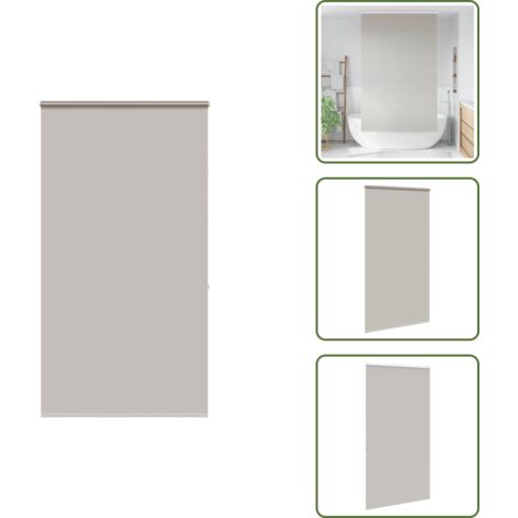 Cassetta doccia - vidaXL Tenda a Rullo Doccia con Cassonetto 130x240cm Larghezza Tessuto - Tenda doccia con cassetta